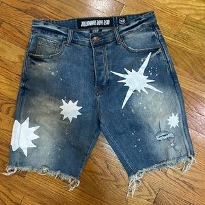 BBC jean shorts